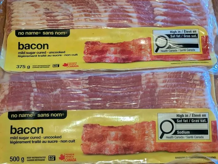 No Name Bacon Is No Longer 500 G!