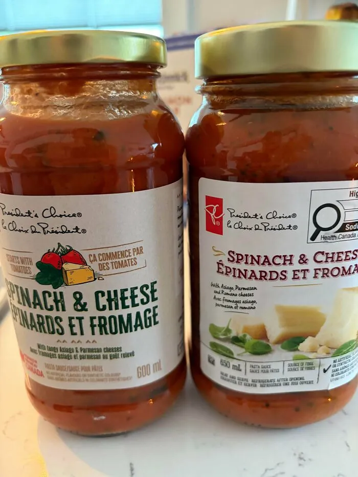 President’s Choice Pasta Sauce
