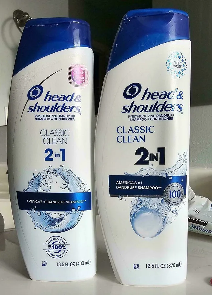 Bigger Bottle. Less Shampoo