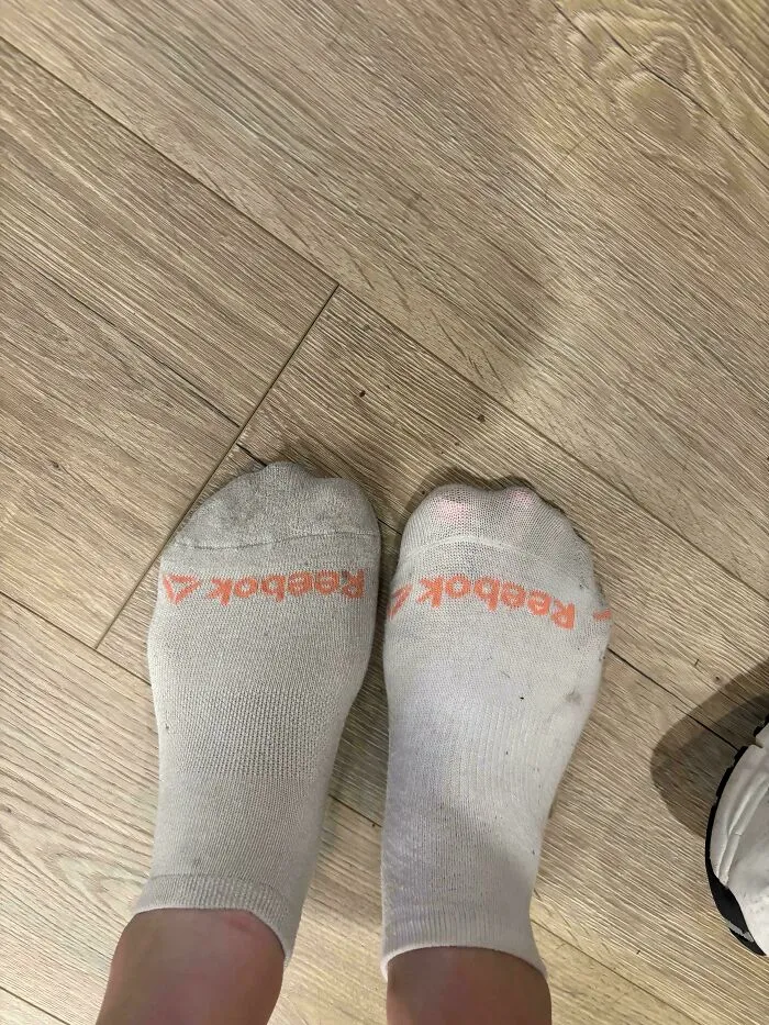 Reebok Socks Are Now See Through