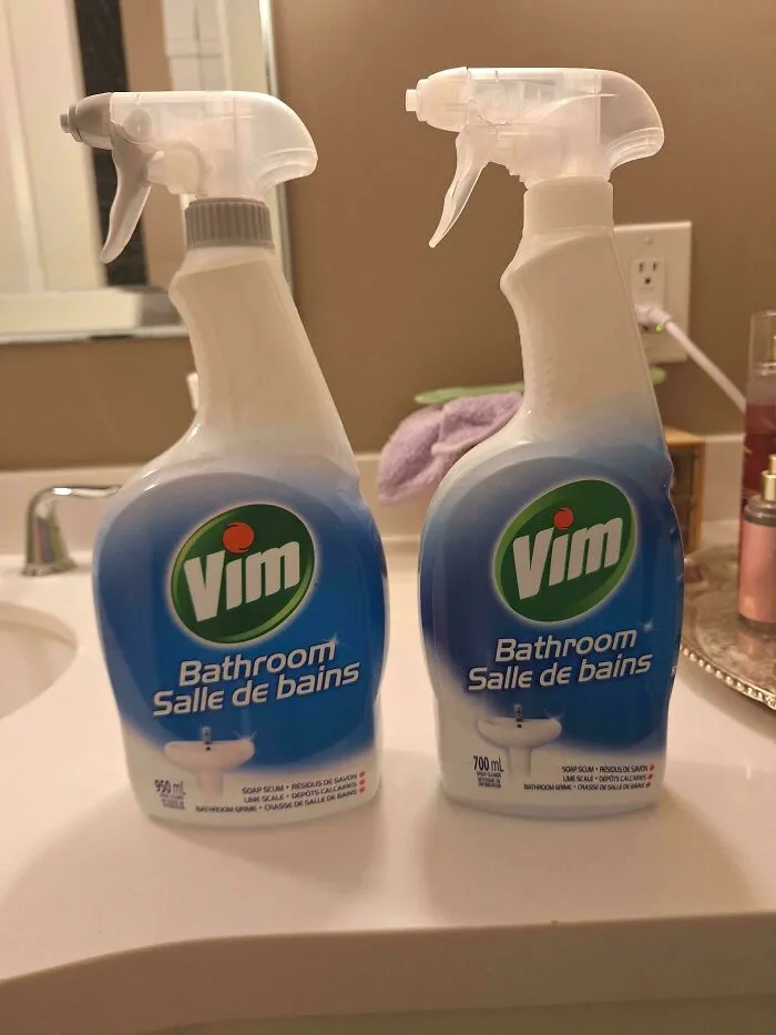 Vim Bathroom Cleaner Shrunk By 250 Ml