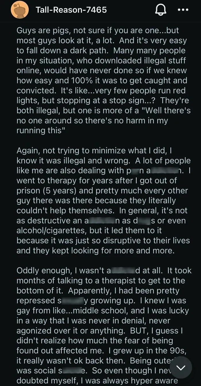 Registered S*x Offender In My Dms Tries To Make Me Feel Bad For Him