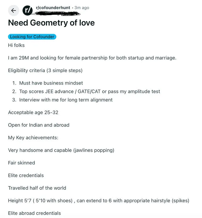 "...dm Me With Biodata"