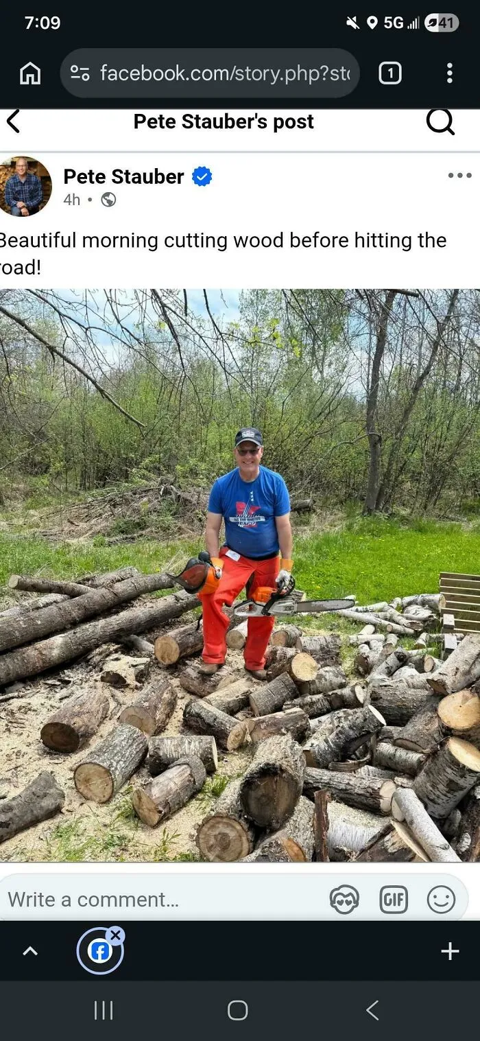 MN Congressman Pete Stauber Cosplaying As Blue-Collar Man. Not A Speck Of Sawdust Or Sweat On Him