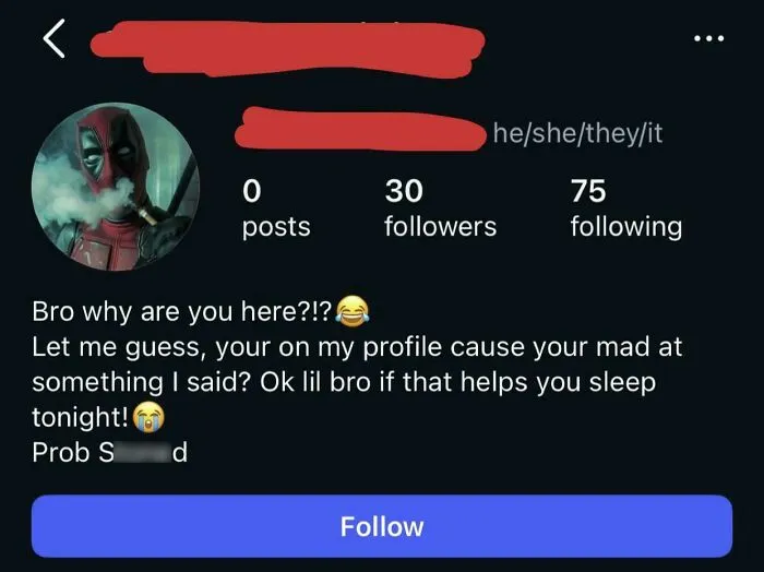 "If You're Reading This I've Won The Argument" Has Reached A New Low