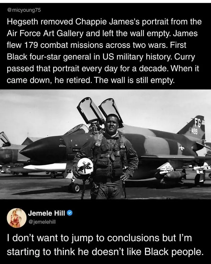 First Black General Erased