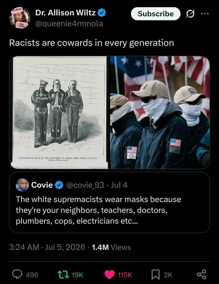 Cowards Are Still The Same A 100 Years Later