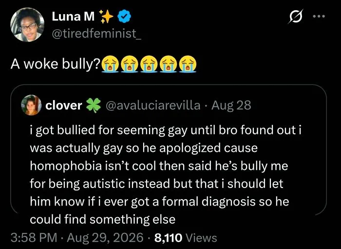 He's A Bully Not A Bigot