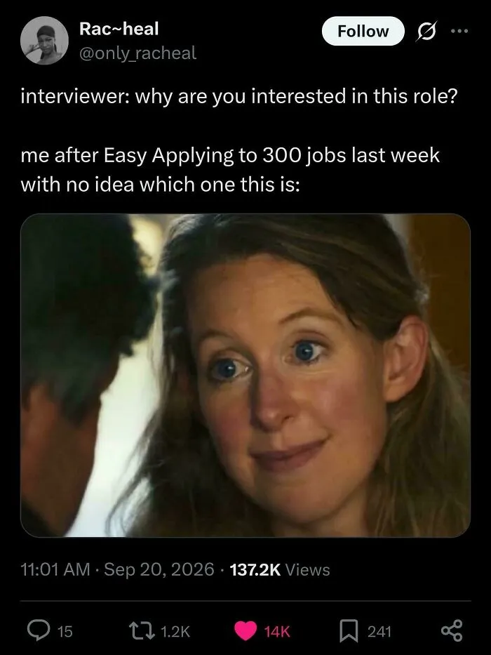 Not Even Sure Which Role This Was