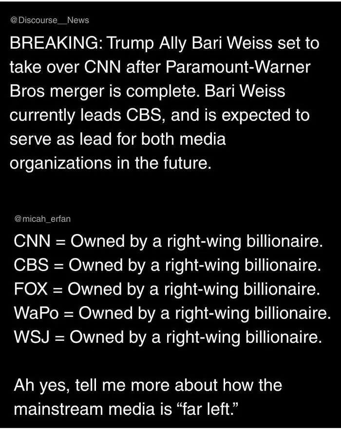 Billionaires Control All Media