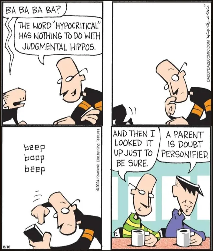 30 “Daddy Daze” Comics That Turn The Relatable Moments Of Parenthood Into Humor