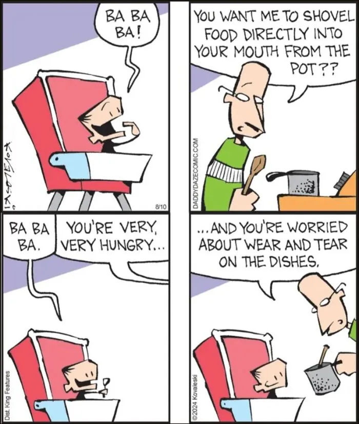 30 “Daddy Daze” Comics That Turn The Relatable Moments Of Parenthood Into Humor