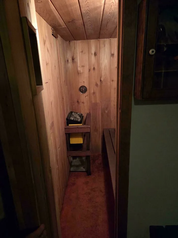 Found The Carpeted Sauna Again