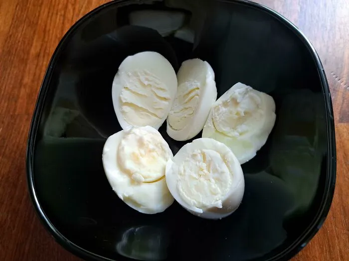 My Grandma's Chickens Had Laid Eggs That Have White Yolks