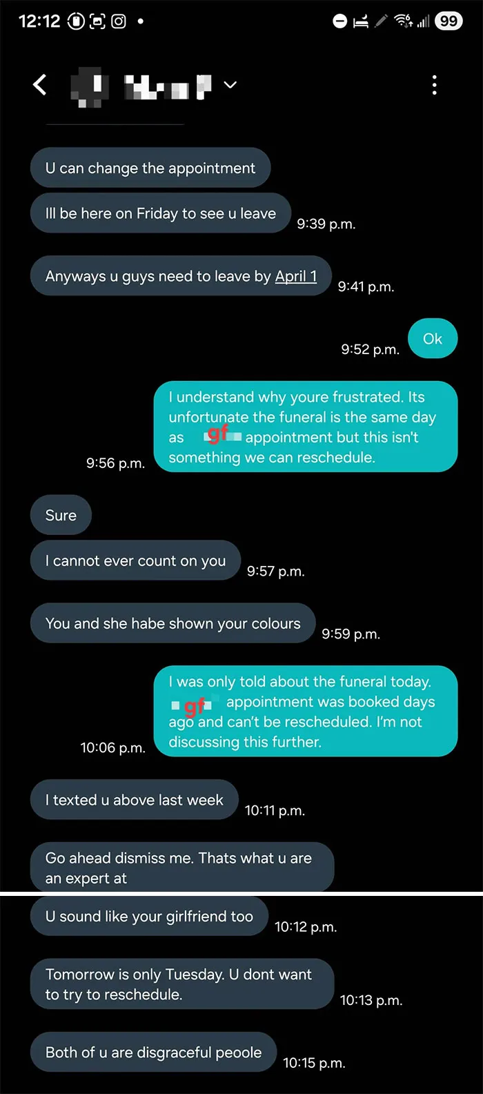 Repost: Funeral vs. Important Doctors Visit