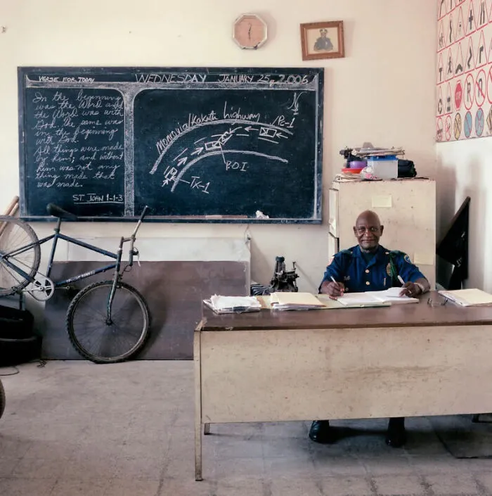 Major Adolph Dalaney, Traffic Police Officer - Liberia, 2006
