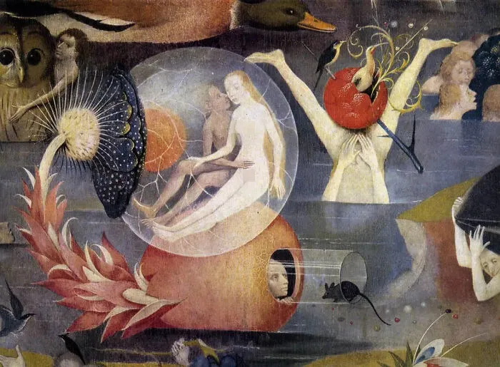 The Garden Of Earthly Delights (Central Panel Detail) By Hieronymus Bosch, About 1500, Prado