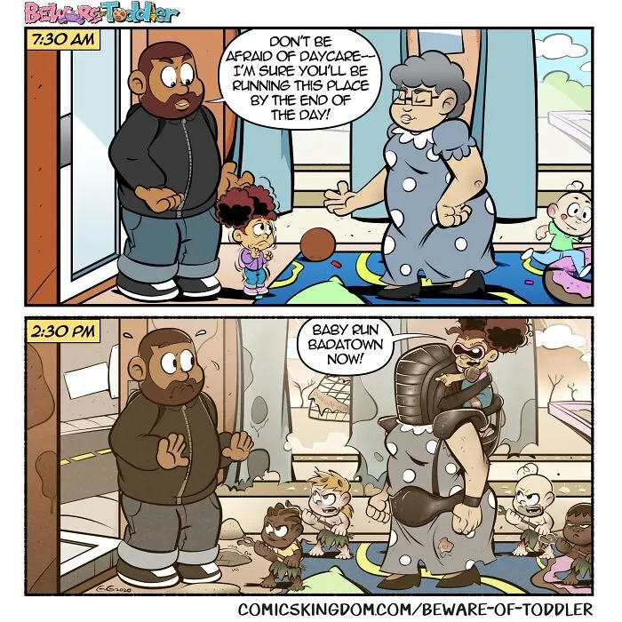 This Artist Drew 29 Comics Showing The Chaos Of Parenting A Toddler (New Pics)