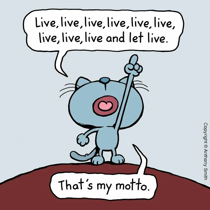 ‘Cattitude’: 30 New Funny Comics By This Artist Showcasing Daily Struggles In A Cat’s Life