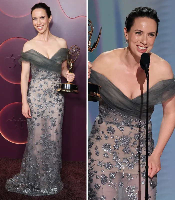Kate O’Flynn Rocked An Elie Saab Number As She Received Her First Emmy
