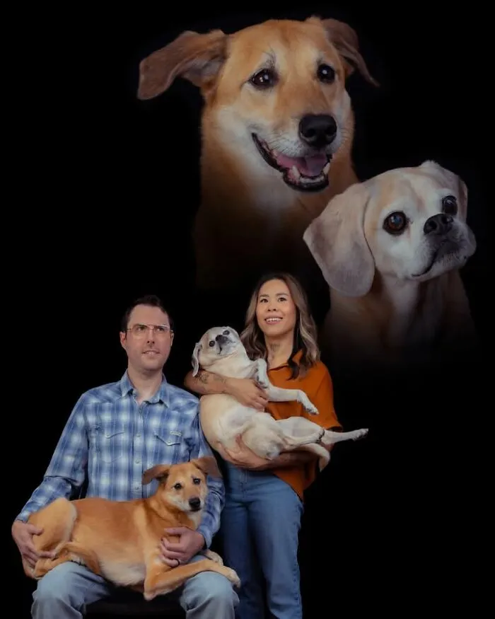 Photographer Uses Her Sense Of Humor To Create Unique Photos Of Pets And Their Owners (49 New Pics)