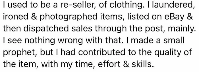 A social media post with grammar fails where prophet is used instead of profit.