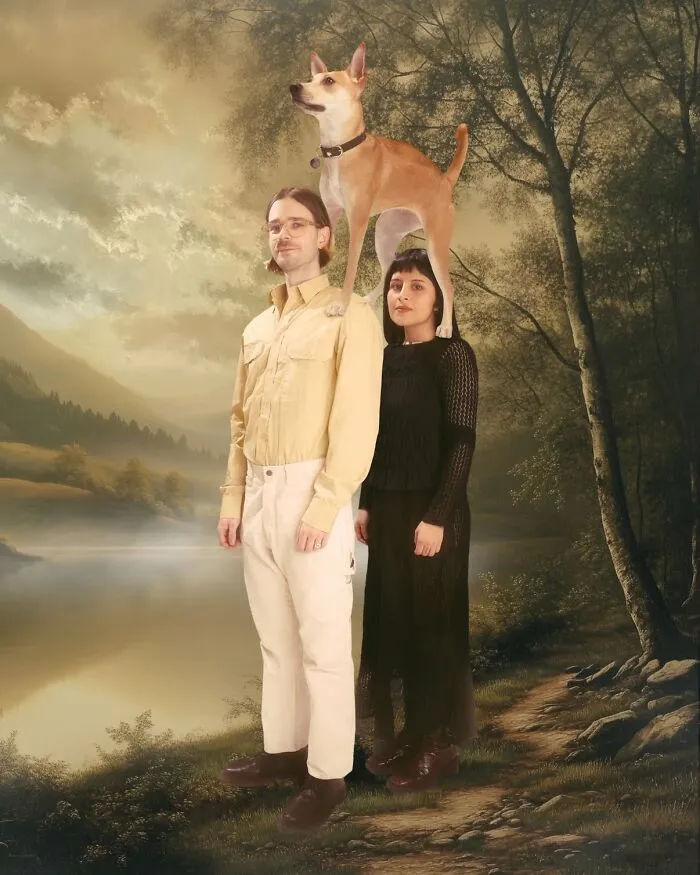 30 Family Portraits That Prove There’s No Such Thing As Too Much Photoshop