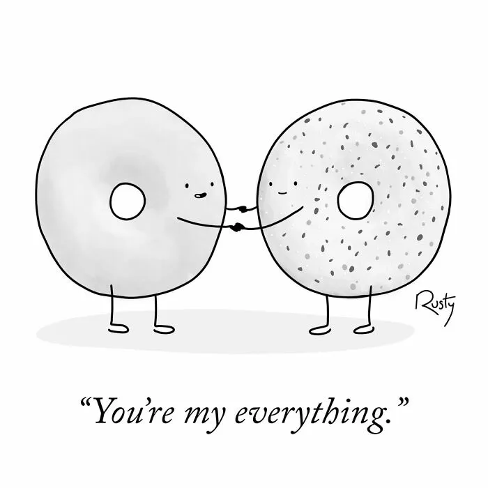 Artist Turns Everyday Life Into 44 Clever One-Panel Comics With Unexpected Punchlines (  New Pics)