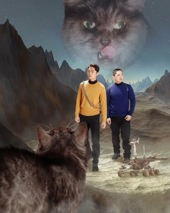 30 Family Portraits That Prove There’s No Such Thing As Too Much Photoshop