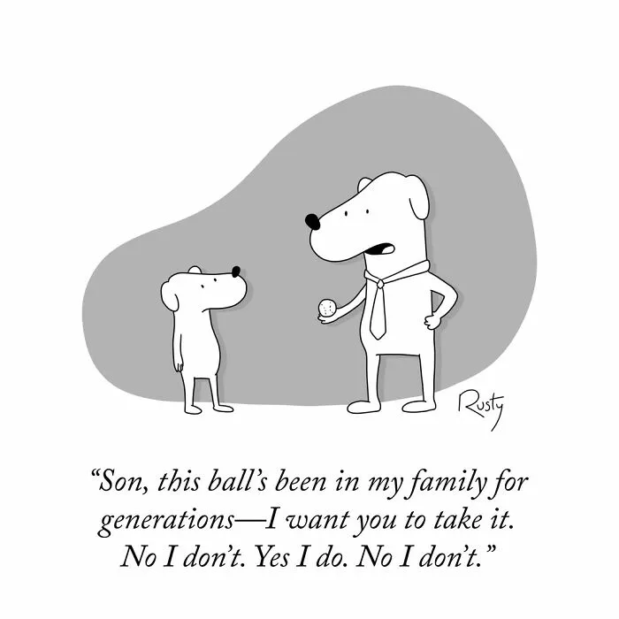 Artist Turns Everyday Life Into 44 Clever One-Panel Comics With Unexpected Punchlines (  New Pics)