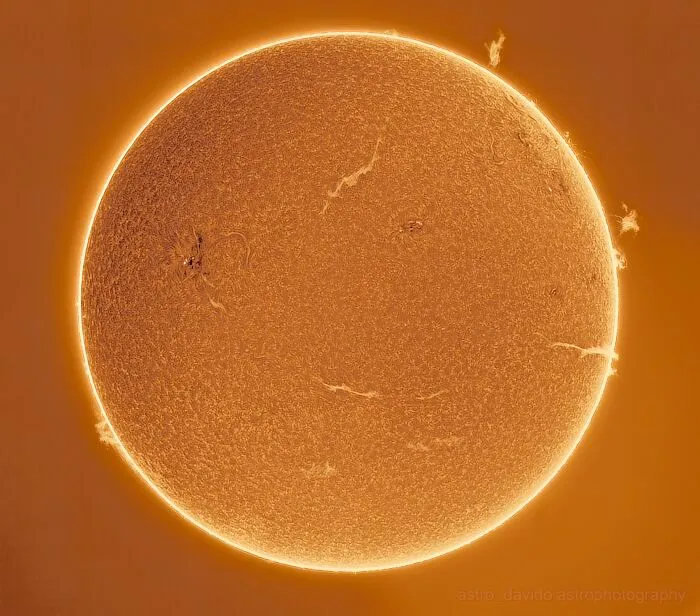 The Sun In Hydrogen Alpha