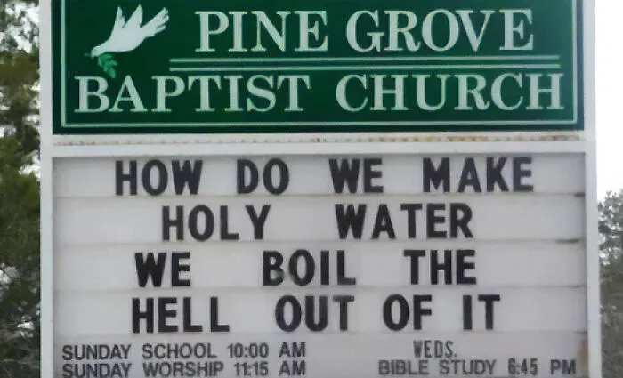 There Are Some Creative Church Signs Out There