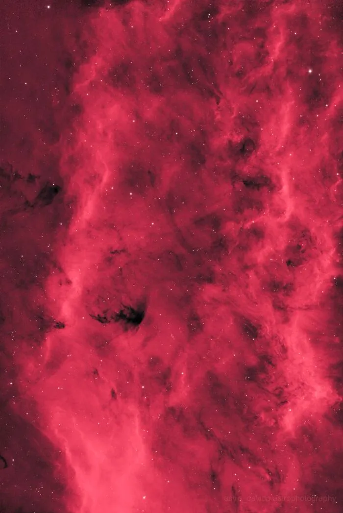 Ngc1499 - Closeup Of The California Nebula