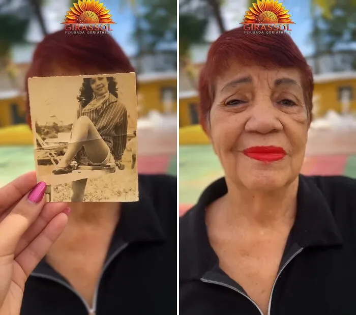 29 Seniors From Brazilian Nursing Homes Share Touching Glimpses Of Who They Were Years Ago