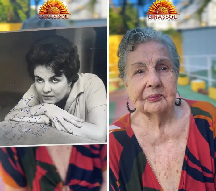 29 Seniors From Brazilian Nursing Homes Share Touching Glimpses Of Who They Were Years Ago