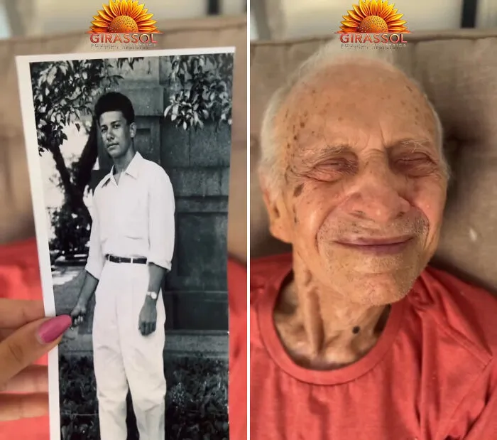 29 Seniors From Brazilian Nursing Homes Share Touching Glimpses Of Who They Were Years Ago