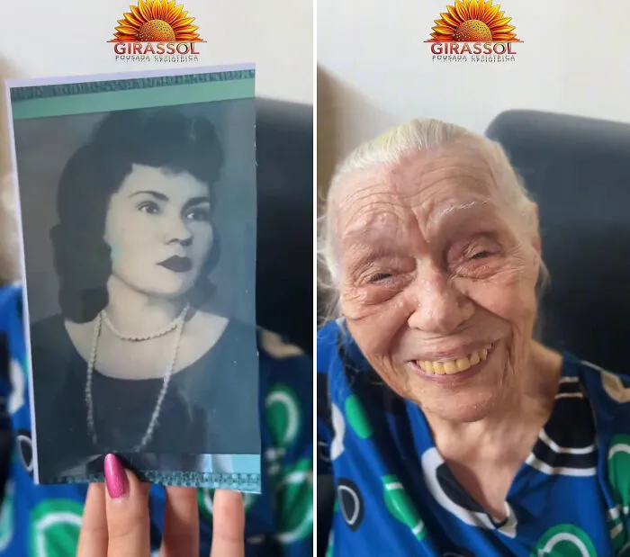 29 Seniors From Brazilian Nursing Homes Share Touching Glimpses Of Who They Were Years Ago