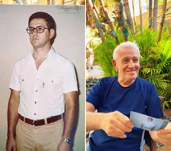 29 Seniors From Brazilian Nursing Homes Share Touching Glimpses Of Who They Were Years Ago