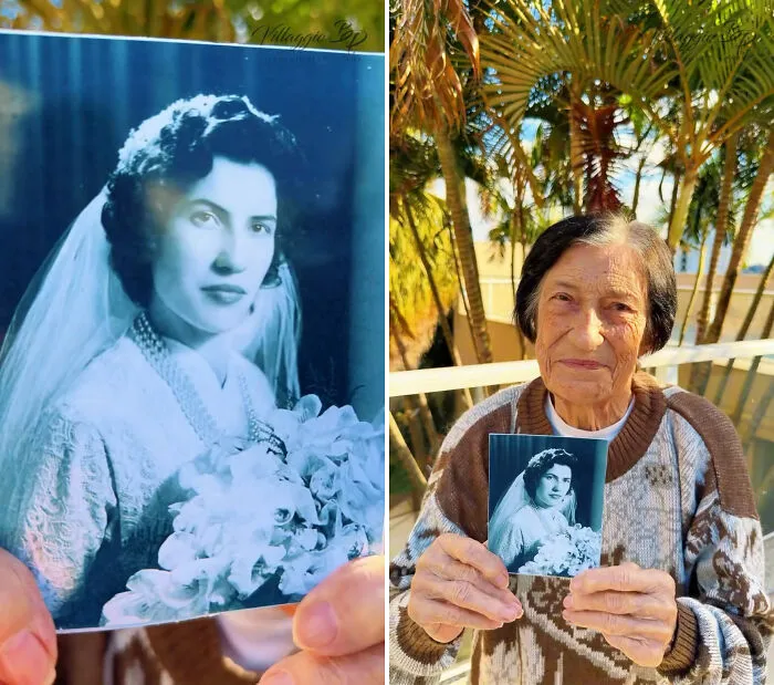 29 Seniors From Brazilian Nursing Homes Share Touching Glimpses Of Who They Were Years Ago