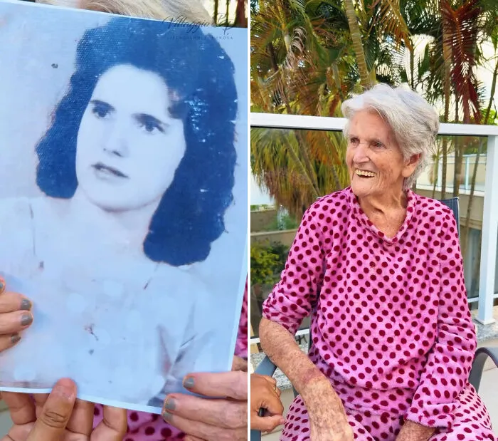 29 Seniors From Brazilian Nursing Homes Share Touching Glimpses Of Who They Were Years Ago