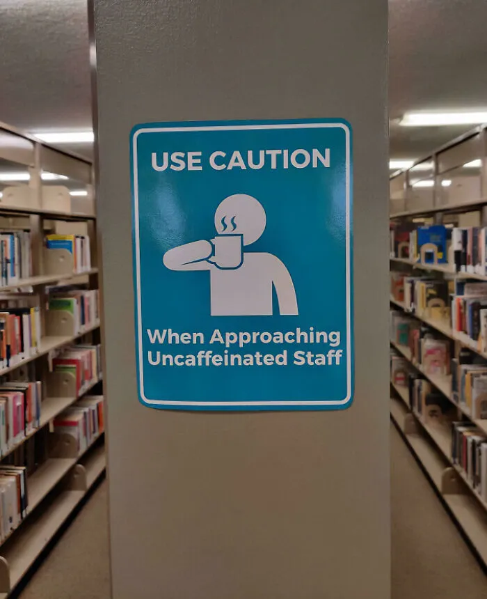 My Local Library Keeping The Vibes A Little Silly