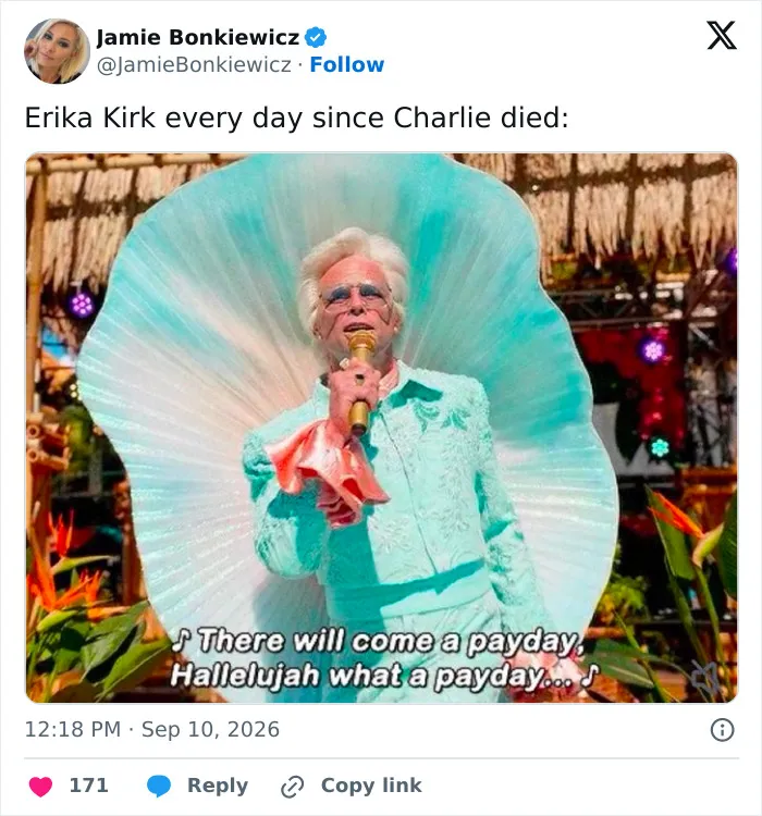 After Trump Pauses Speech To Praise Erika Kirk, Widow Triggers Meme Storm Like No Other On Anniversary Of Fatal Attack