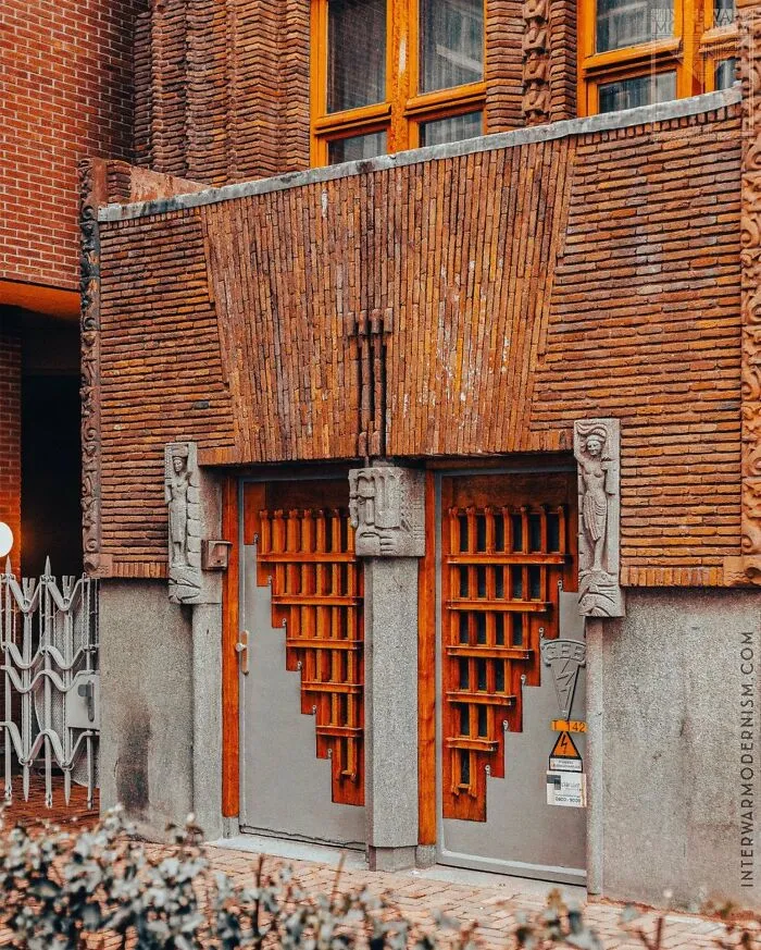 Shipping House By Jan Van Der Mey, 1916, In Amsterdam