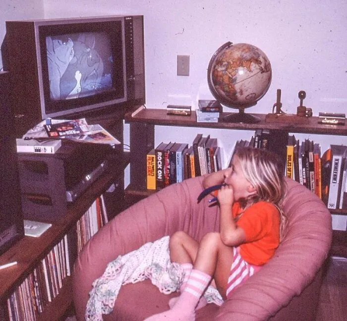 Kid Watching TV