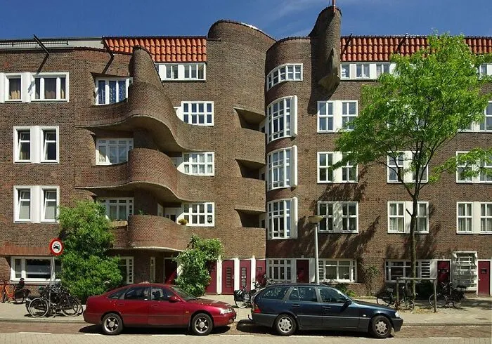 Rivierenbuurt 'Wavy' Balconies In Rivierenbuurt, Amsterdam