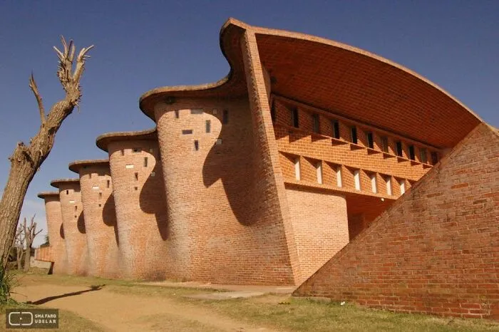 Iglesia De Atlántida Cristo Obrero Y Nuestra Señora De Lourdes In Canelones, Uruguay
