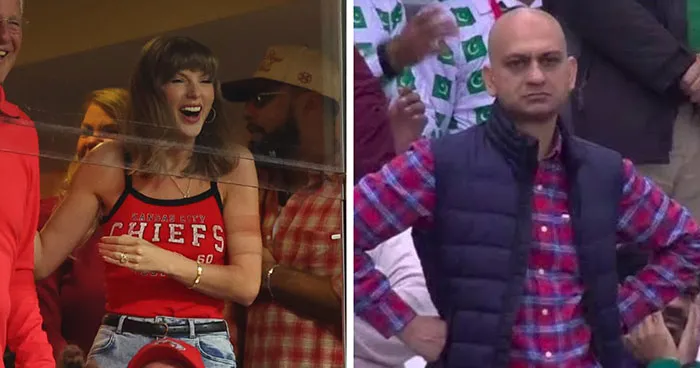 Taylor Swift's Celebration Of Travis Kelce’s Touchdown Has The Internet Working Overtime With Memes