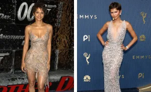 Halle Berry Breaks Silence On Zendaya's Emmy Looks After Comparisons