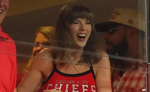Taylor Swift's Celebration Of Travis Kelce’s Touchdown Has The Internet Working Overtime With Memes