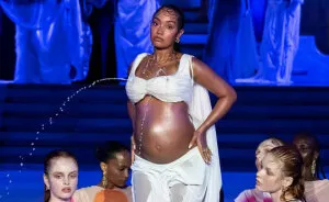 Pregnant Star Faces Mounting Backlash Over Bizarre Runway Appearance Featuring Gushing Liquid